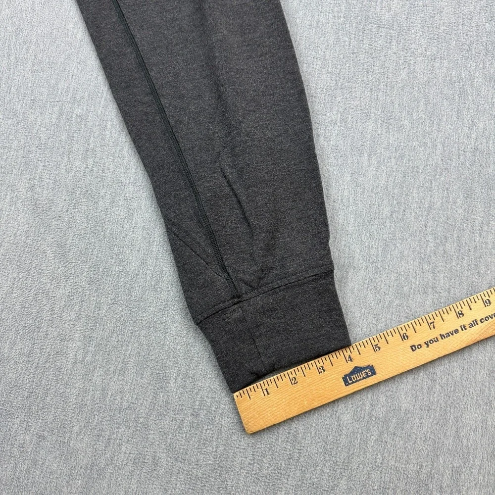 Lululemon Jogger Sweat Pants Womens 6 Gray Stretch Gym Yoga‎ Pockets Zip Casual
